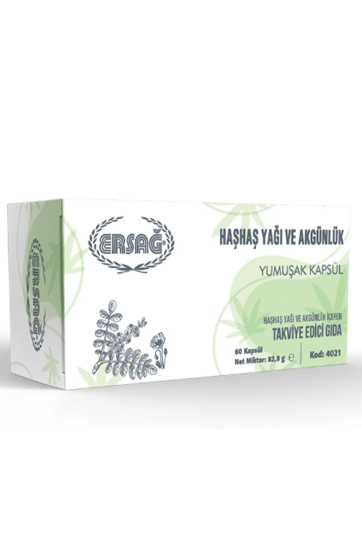 Haşhaş Yağı Ve Akgünlük Kapsül