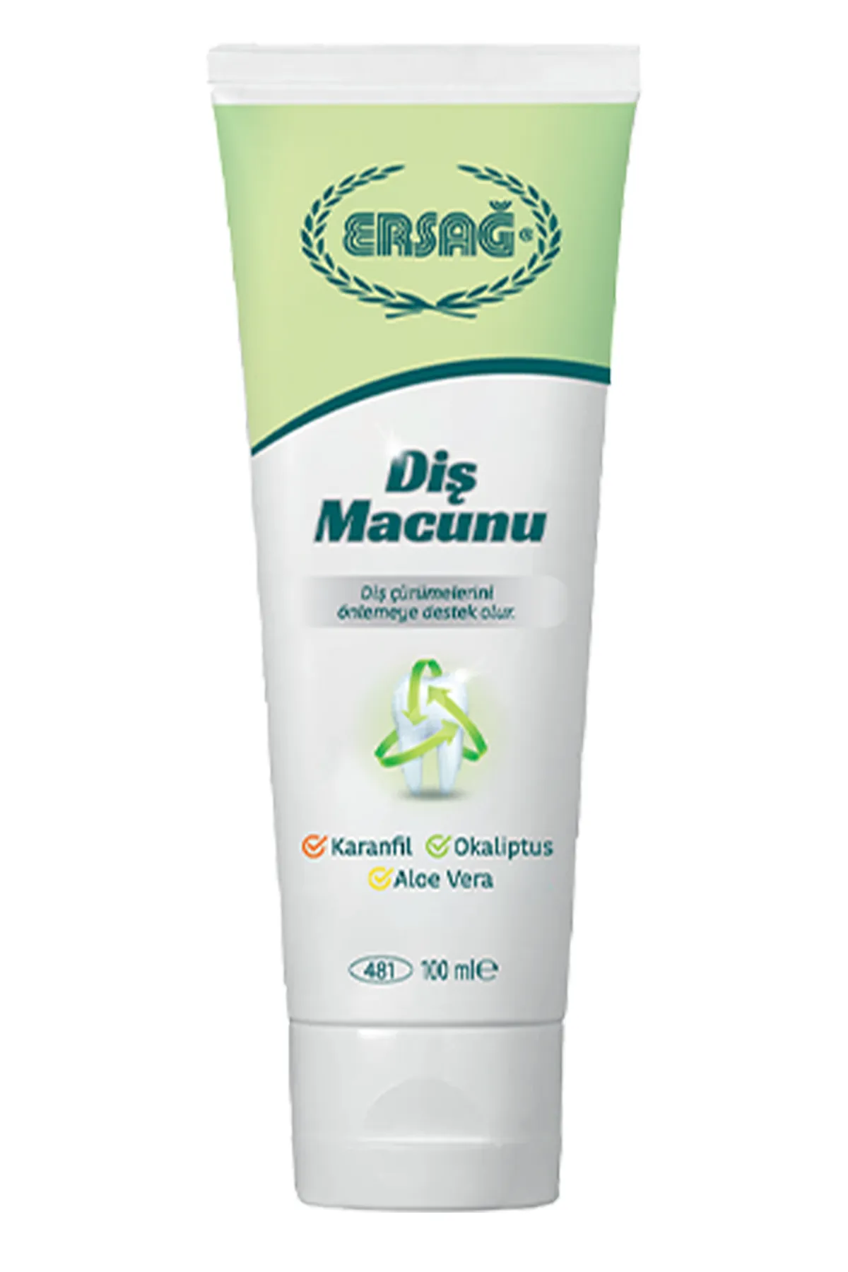 Diş Macunu (Karanfil,  Okaliptüs  ve Aloe Vera) 100 ml